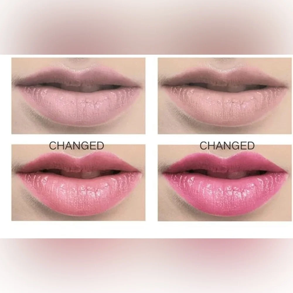 Pack of 6 Crystal Flower Jelly Lipstick, Long Lasting Lip Balm Moisturizer